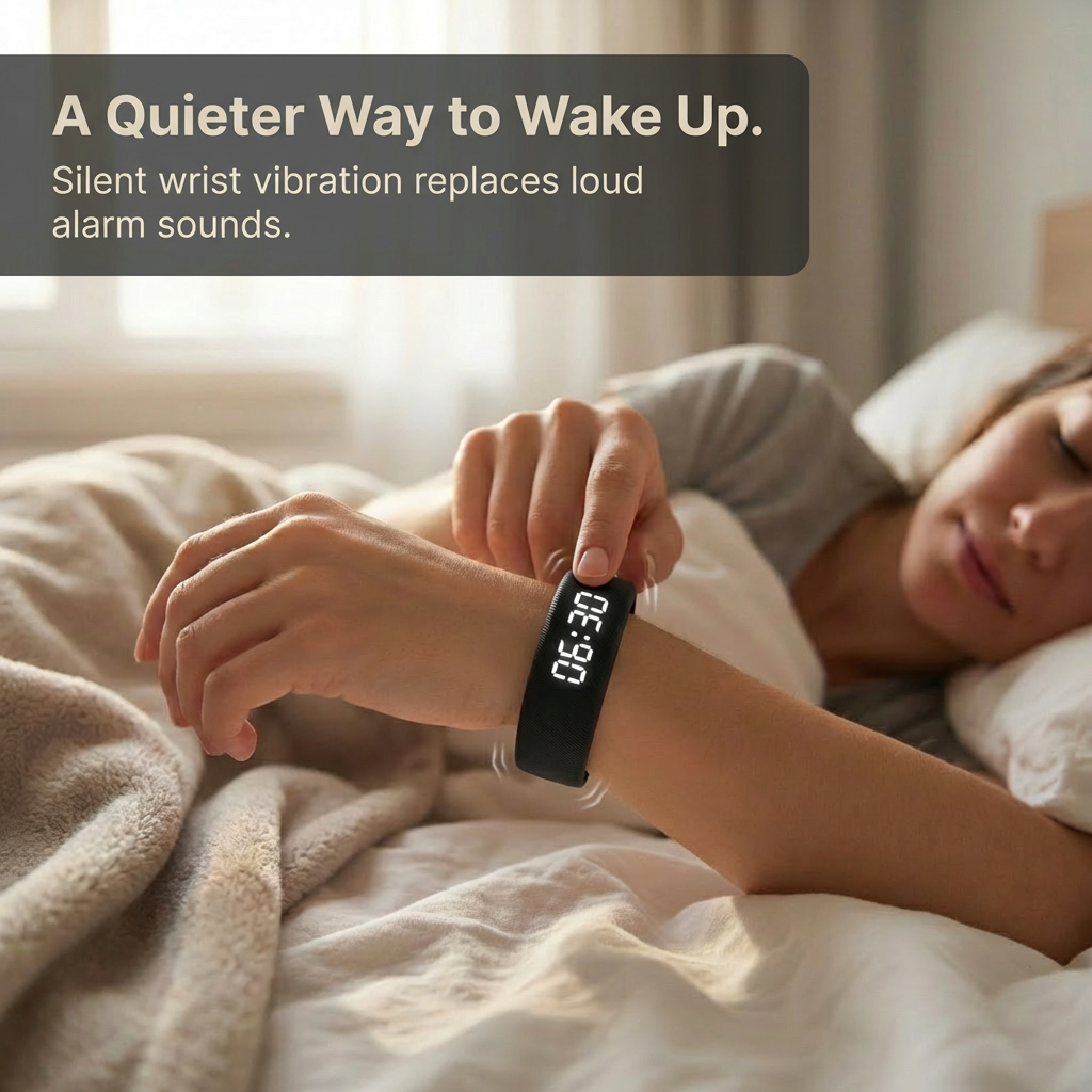 Lunirest™ Silent Wrist Alarm 2.0