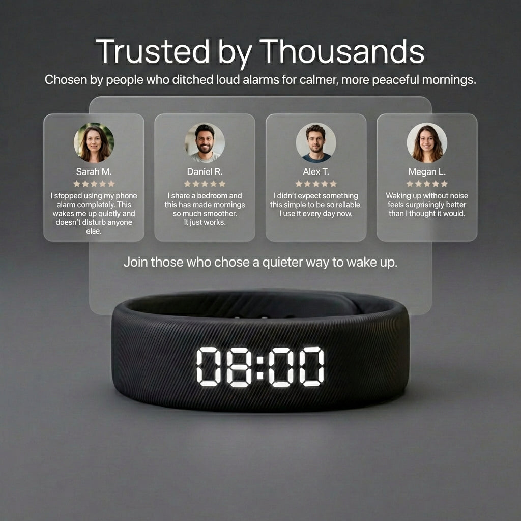 Lunirest™ Silent Wrist Alarm 2.0